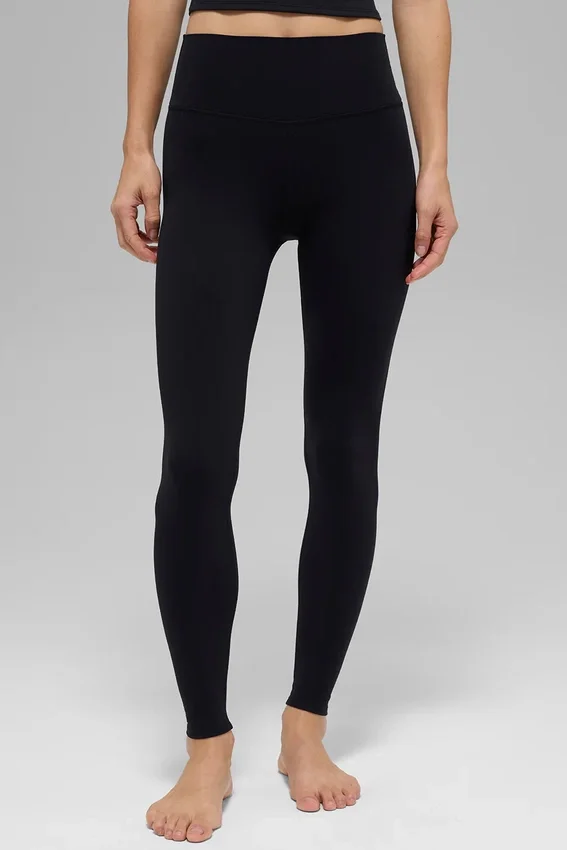 Alo Softsculpt High-Waist Tayt - Siyah