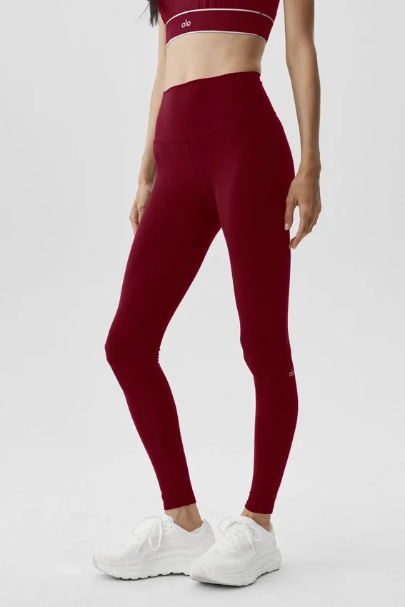 Alo Softsculpt High-Waist Tayt - Yaz Romantizmi Kırmızısı