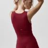 Alo Softsculpt No Nonsense Sütyenli Atlet - Summer Romance Red