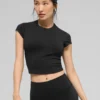 Alo Softsculpt Precision Kısa Kollu Üst - Siyah