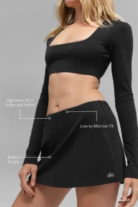 Alo Softsculpt Precision Mini Etek – Siyah