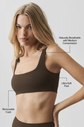 Alo Softsculpt Precision Sütyen – Espresso