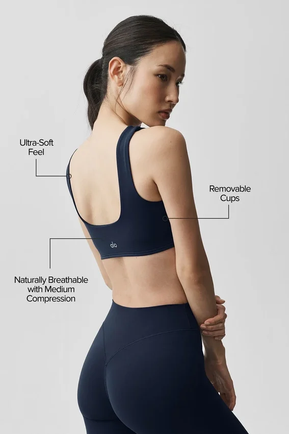 Alo Softsculpt Precision Sütyen - Lacivert