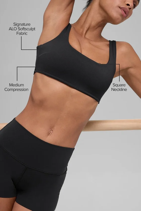 Alo Softsculpt Precision Sütyen - Siyah