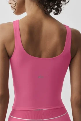 Alo Softsculpt Precision Tank – Paradise Pink