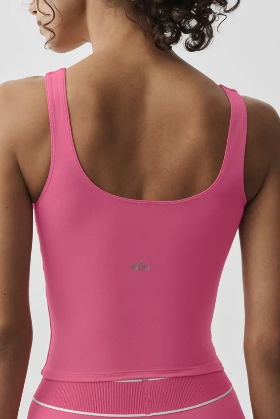 Alo Softsculpt Precision Tank - Paradise Pink