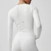Alo Softsculpt Precision Uzun Kollu - Beyaz