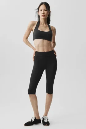 Alo Softsculpt Shoreline Capri - Siyah