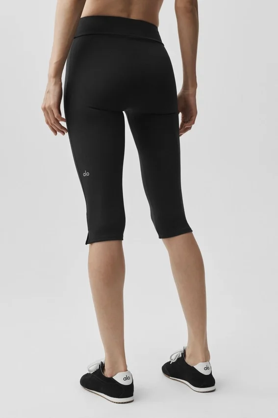 Alo Softsculpt Shoreline Capri - Siyah