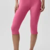 Alo Softsculpt Shoreline Kapri - Paradise Pink