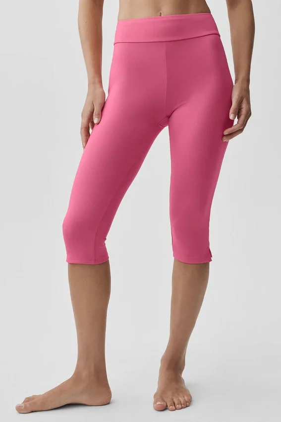 Alo Softsculpt Shoreline Kapri - Paradise Pink
