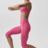 Alo Softsculpt Shoreline Kapri - Paradise Pink
