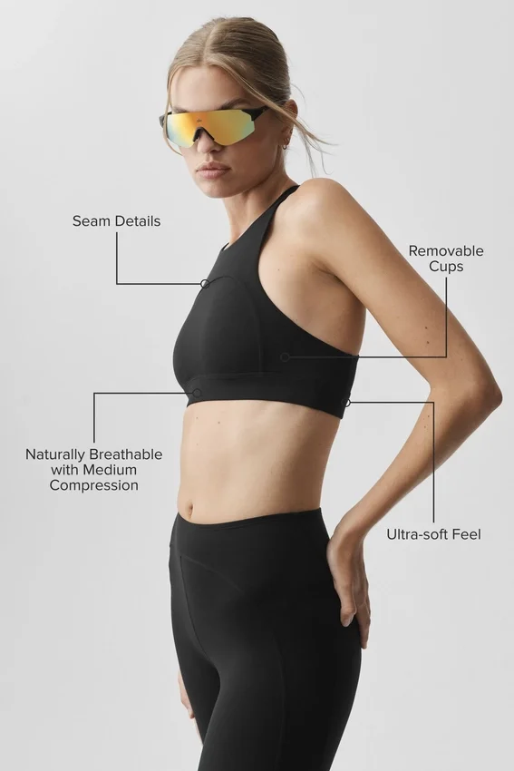 Alo Softsculpt Superset Sütyen - Siyah