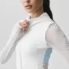 Alo Softsculpt Superset Tam Fermuarlı Ceket - Beyaz