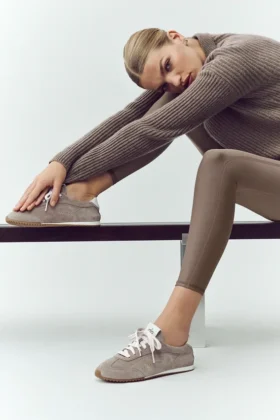 Alo Sunset Sneaker - Alpine Cocoa