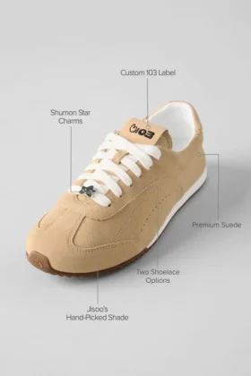 Alo Sunset Sneaker + Jisoo – Karamel Krem