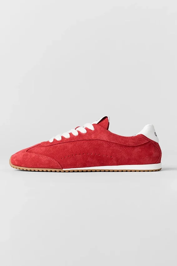 Alo Sunset Sneaker'lar - Şeker Kalp Kırmızısı