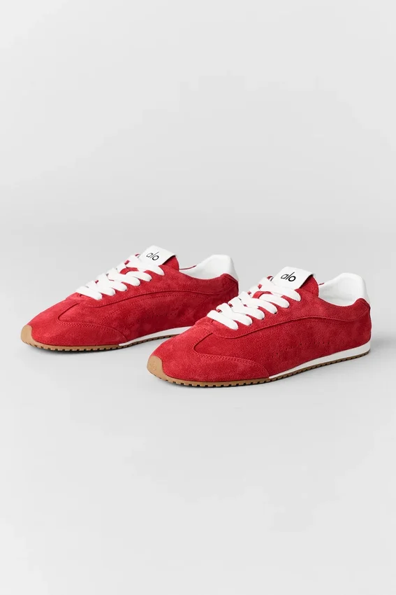 Alo Sunset Sneaker'lar - Şeker Kalp Kırmızısı