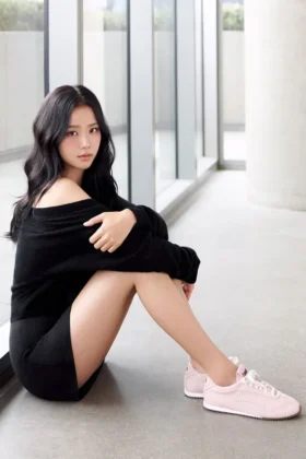 Alo Sunset Sneaker'lar + Jisoo - Bloom Pembe