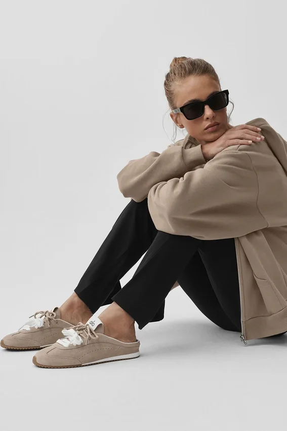 Alo Sunset Sneaker Mule Ayakkabı - Gravel