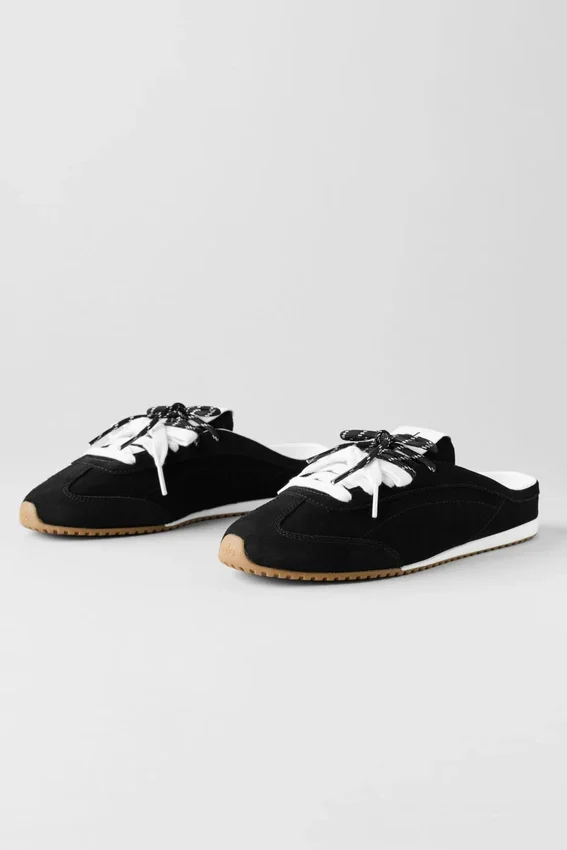 Alo Sunset Sneaker Mule - Siyah
