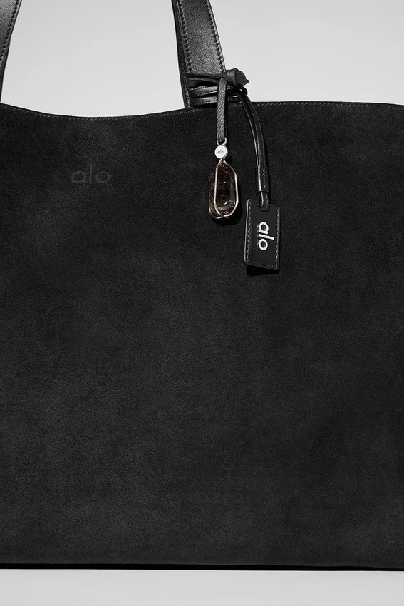 Alo Tranquility Bez Çanta - Siyah Süet