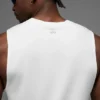 Alo Vapor Kaslı Tank Top - Beyaz