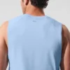 Alo Vapor Muscle Tank - Deniz Kabuğu Mavisi
