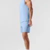 Alo Vapor Muscle Tank - Deniz Kabuğu Mavisi