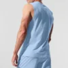 Alo Vapor Muscle Tank - Deniz Kabuğu Mavisi