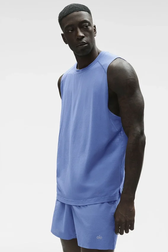 Alo Vapor Muscle Tank - Provence Mavisi