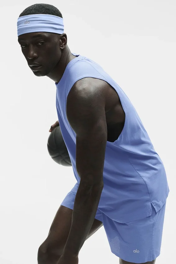 Alo Vapor Muscle Tank - Provence Mavisi