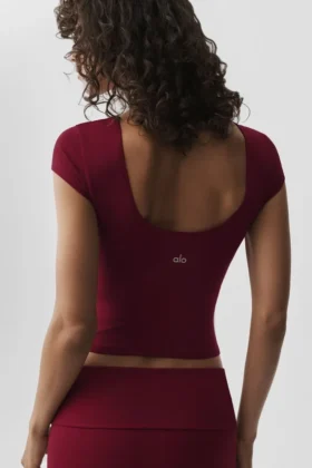 Alosoft Back for More Tişört – Summer Romance Red
