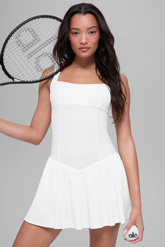 Alosoft Break Point Tenis Elbisesi - Beyaz