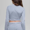Alosoft Crop Finesse Uzun Kollu - Kış Donu