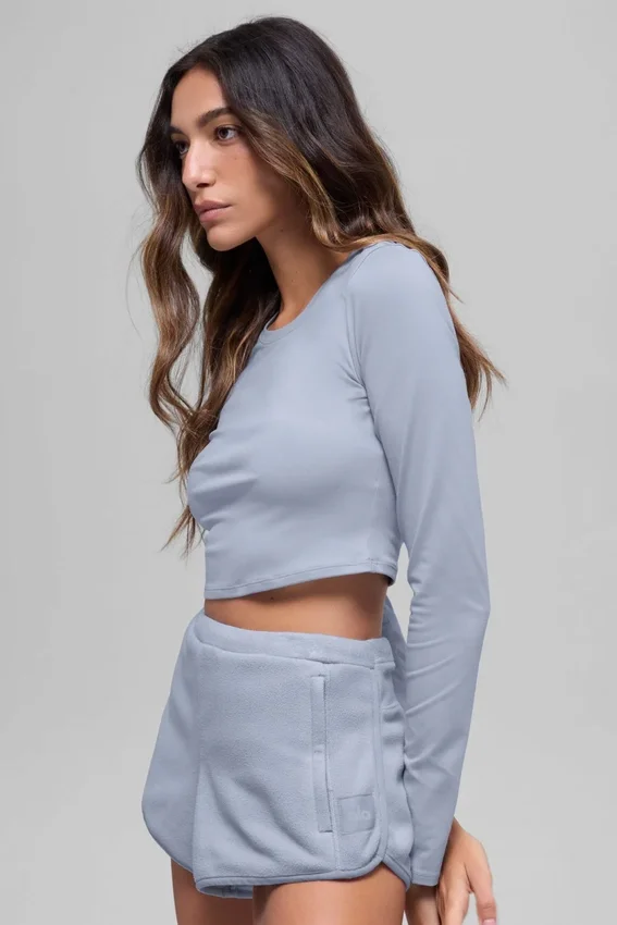 Alosoft Crop Finesse Uzun Kollu - Kış Donu