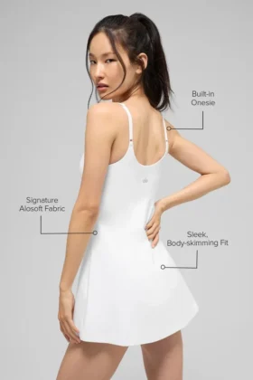 Alosoft Encore Tenis Elbisesi – Beyaz