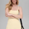 Alosoft Encore Tenis Elbisesi - Mum Işığı Sarısı