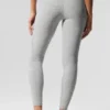 Alosoft High-Waist 7/8 Better Together Tayt - Atletik Melanj Gri