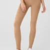 Alosoft High-Waist Head Start Tayt - Toasted Almond