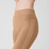 Alosoft High-Waist Head Start Tayt - Toasted Almond
