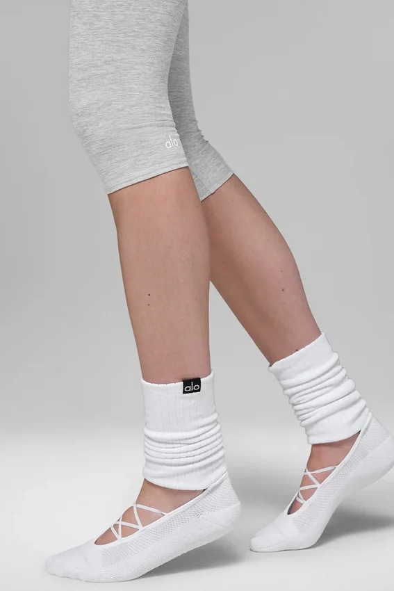 Alosoft High-Waist Iconic 90'S Capri - Atletik Melanj Gri