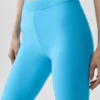 Alosoft High-Waist Iconic 90'S Kapri - Gök Mavisi