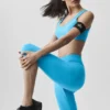 Alosoft High-Waist Iconic 90'S Kapri - Gök Mavisi