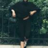 Alosoft High-Waist Iconic 90'S Kapri - Siyah