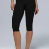 Alosoft High-Waist Iconic 90'S Kapri - Siyah