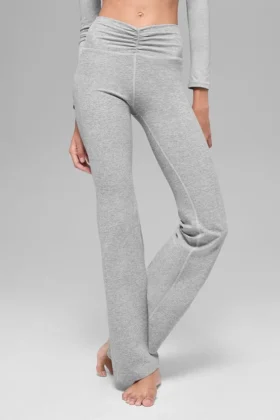 Alosoft Intuition High-Waist Bootcut - Atletik Heather Gri