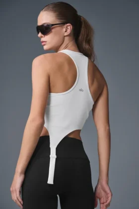 Alosoft Nervürlü Revelation Tank – Beyaz