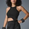 Alosoft Ribbed Revelation Tank - Siyah