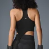 Alosoft Ribbed Revelation Tank - Siyah
